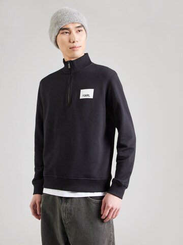 Karl Lagerfeld Суичър в синьо: отпред