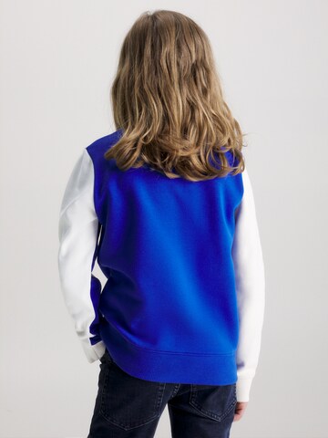 Calvin Klein Jeans Sweatshirt in Blauw