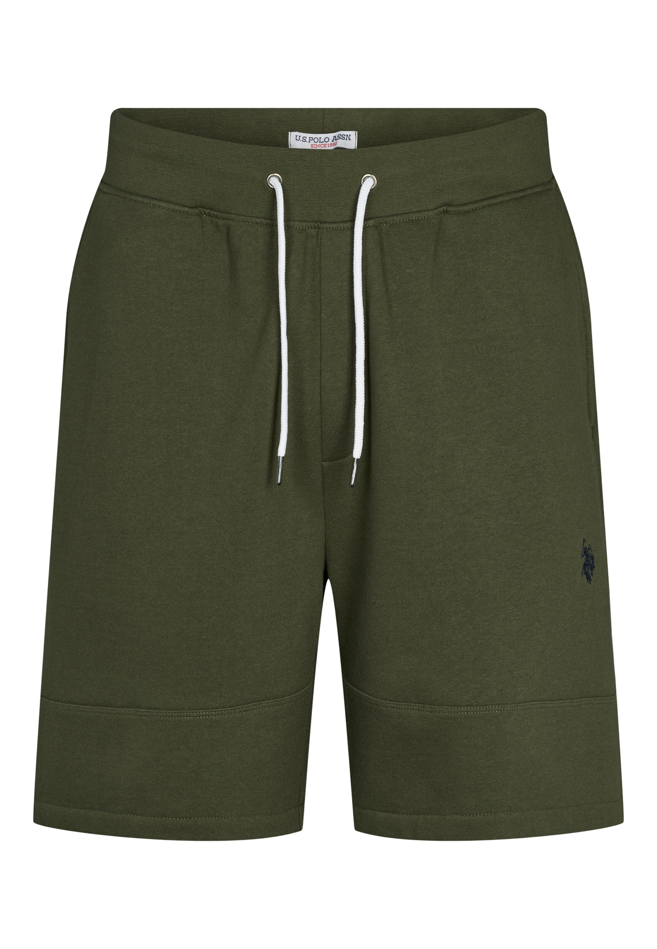 Regular Pantalon 'Carsten' U.S. POLO ASSN. en vert : devant