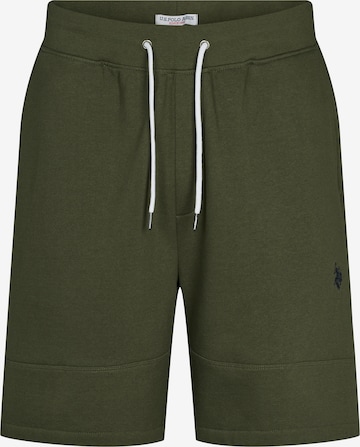 U.S. POLO ASSN. Shorts 'Carsten' in Grün: Vorderseite