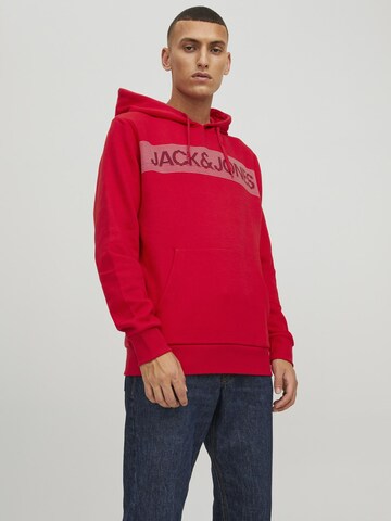 JACK & JONES Sweatshirt i rød: forside