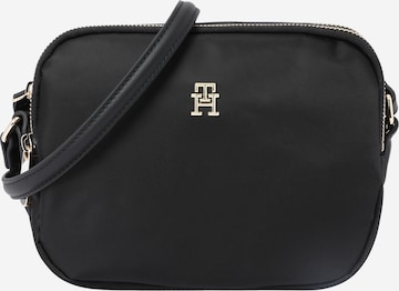 TOMMY HILFIGER Crossbody bag 'Poppy' in Black: front