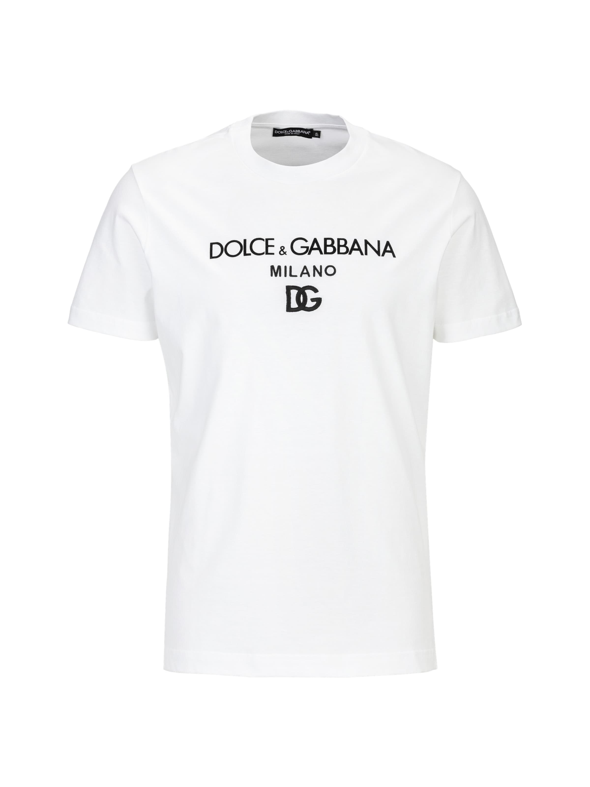 DOLCE & GABBANA T-Shirt in Weiß: Vorderseite