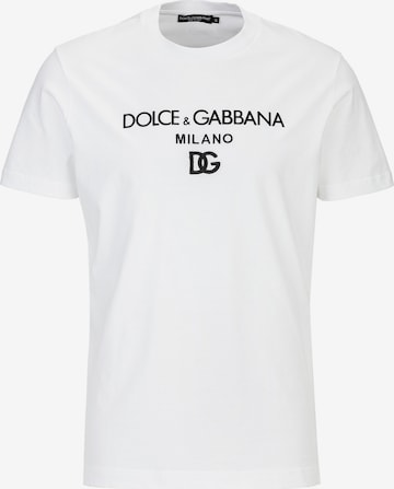 DOLCE & GABBANA T-Shirt in Weiß: Vorderseite