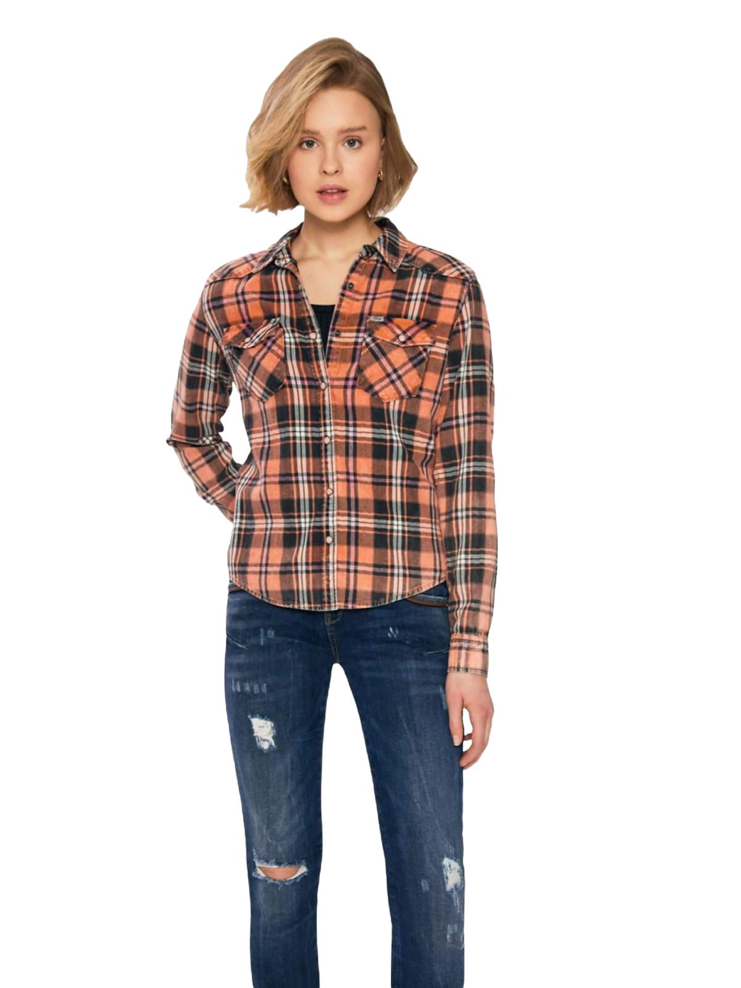 Camicia da donna 'Lucinda' di LTB Jeans in blu: frontale