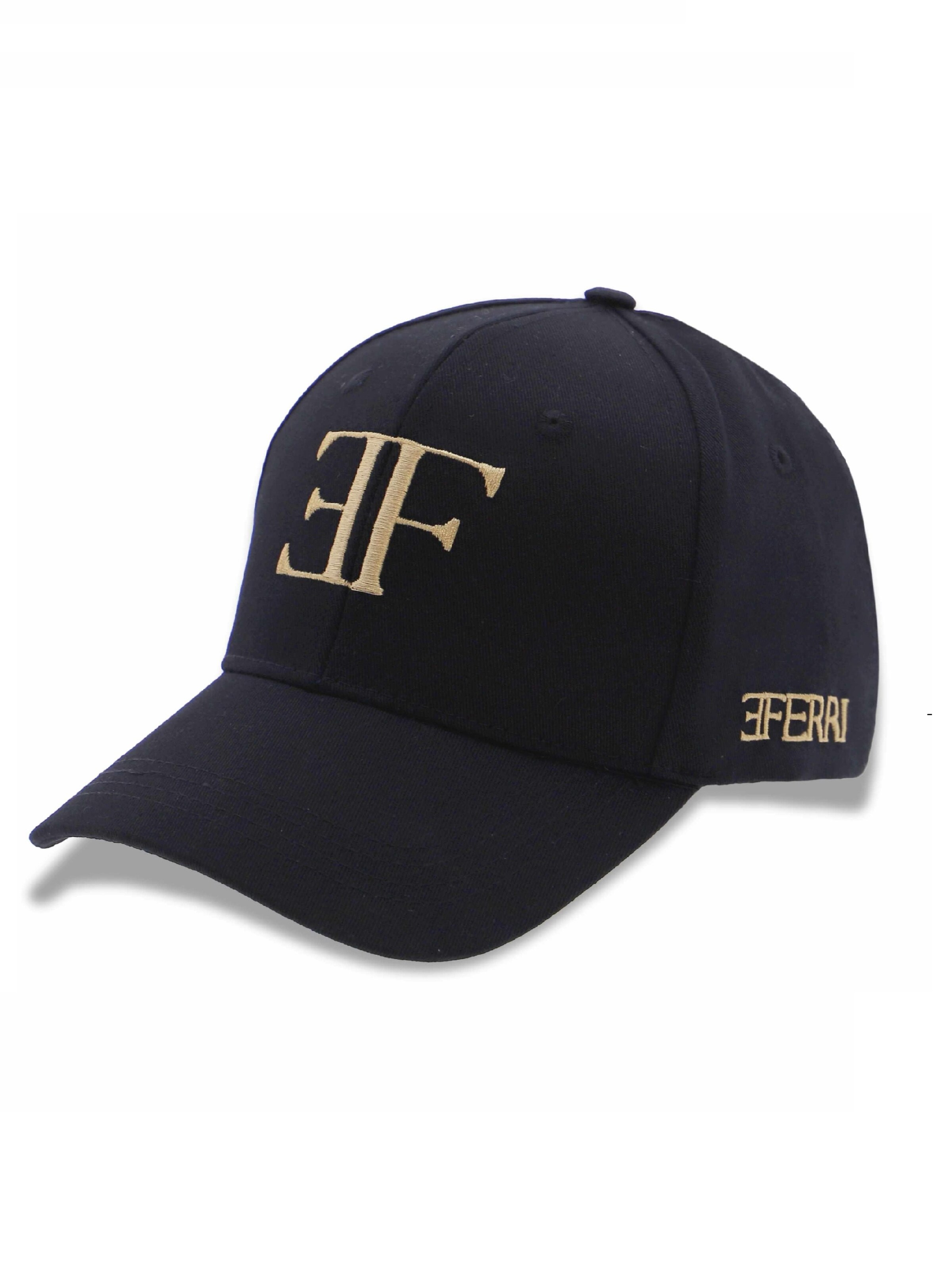 eferri - Gorra 'Eferri Gorras' en negro: frente