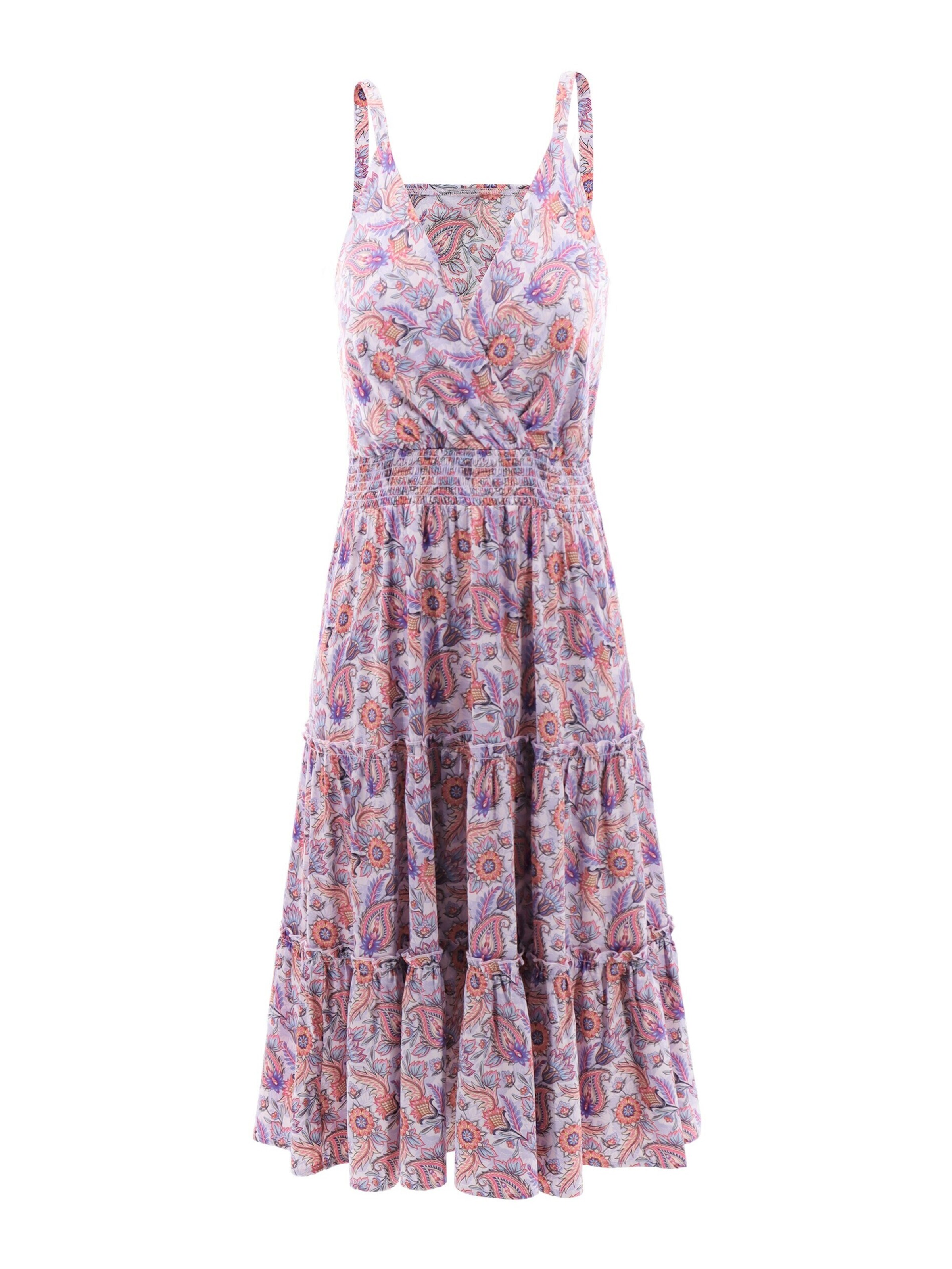 AIKI KEYLOOK Summer dress 'Sunroof' in Purple: front