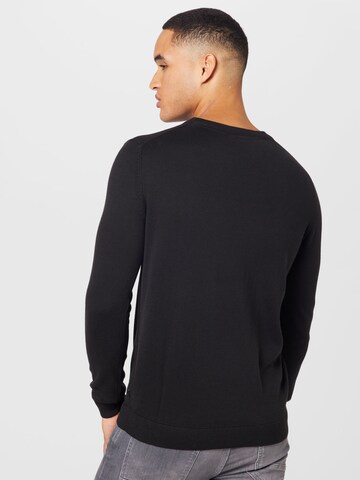 !Solid Pullover 'Denley' in Schwarz