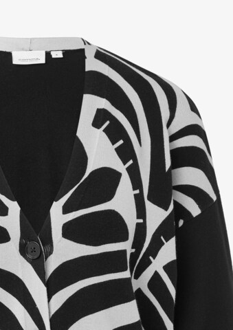 comma casual identity Gebreid vest in Zwart