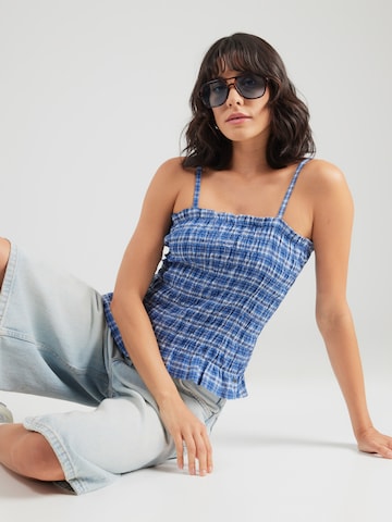Pepe Jeans Top in Blauw: voorkant