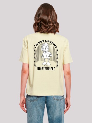 F4NT4STIC Shirt 'Pinocchio Heroes of Childhood' in Geel