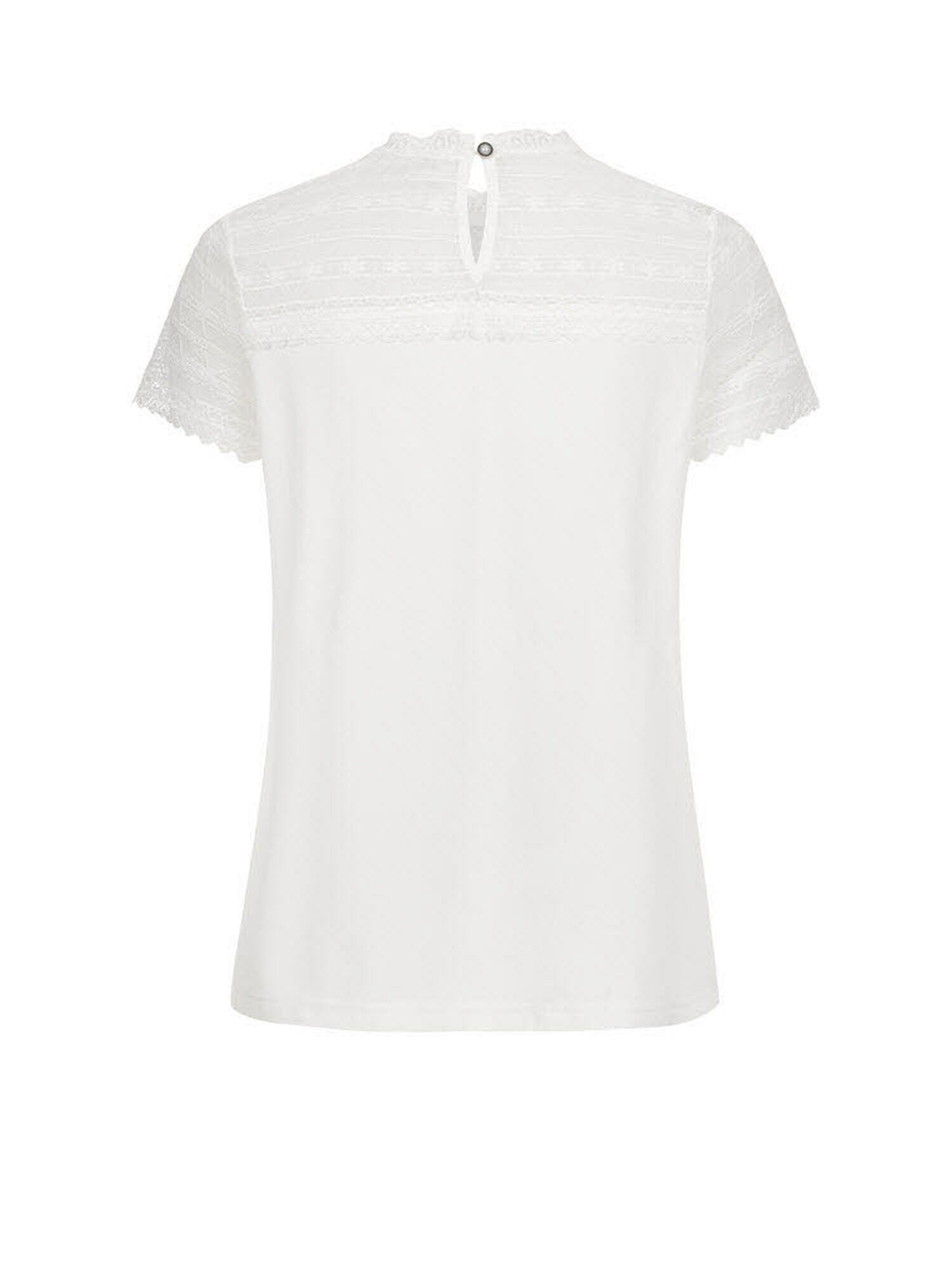 Trachtenhof Nübler Trachtenbluse 'Trachtenbluse Loreen'‌ in Beige