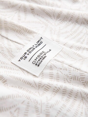 Ombre Shirt in White