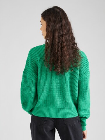 VERO MODA Knit Cardigan 'LEA' in Green