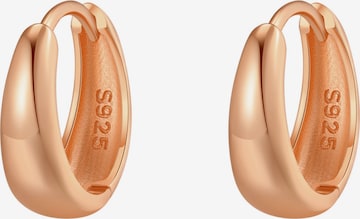 Orecchini 'Dome' di Hey Happiness in oro: frontale