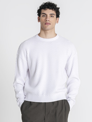 Gianni Kavanagh Sweatshirt in White: front