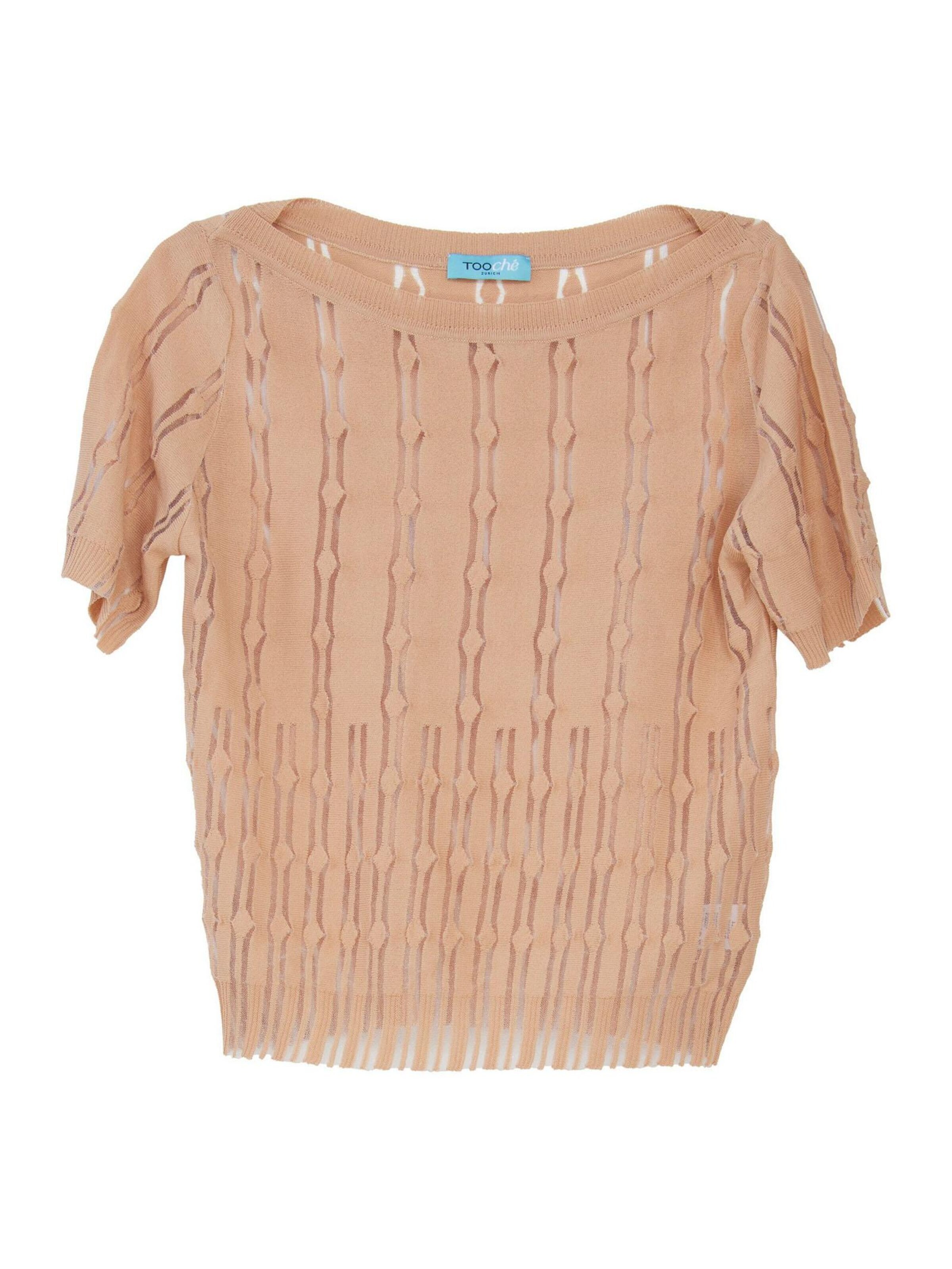 TOOche Shirt 'Deux Pièces' in Beige: front