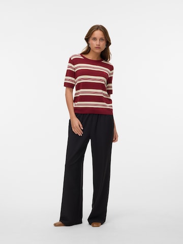 VERO MODA Pullover 'VMCARMELIA' in Rot