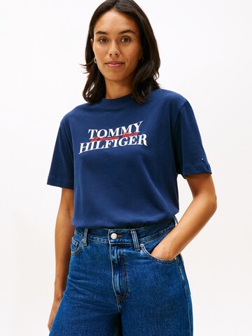 TOMMY HILFIGER Тениска 'CLASSIC' в синьо: отпред