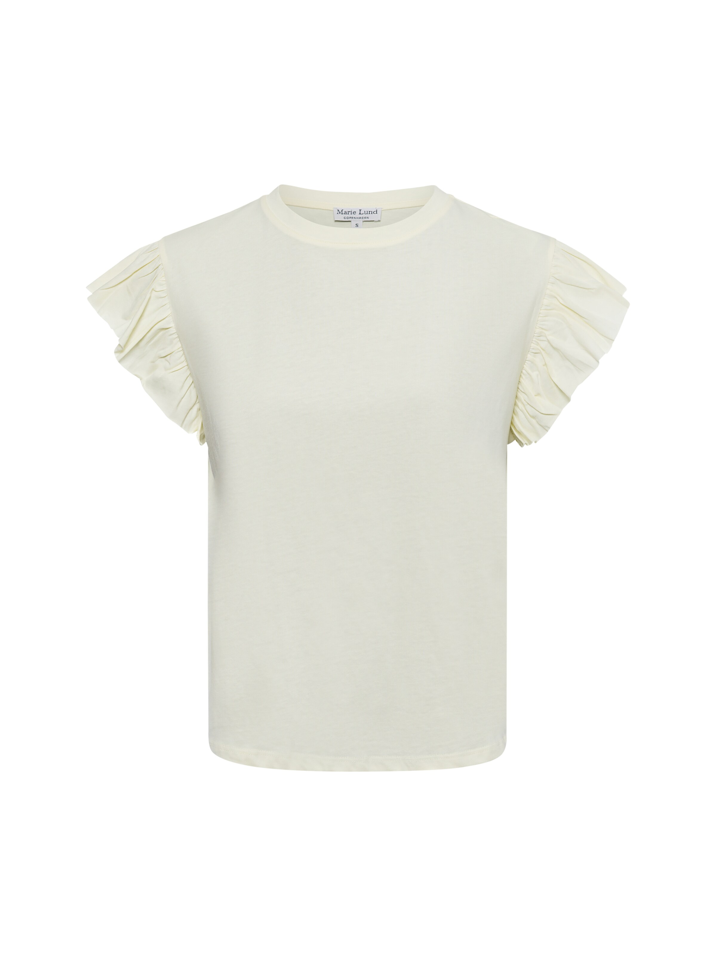 Marie Lund Shirt in Beige: front