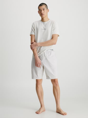 Calvin Klein Underwear Pyjamas kort i grå: forside