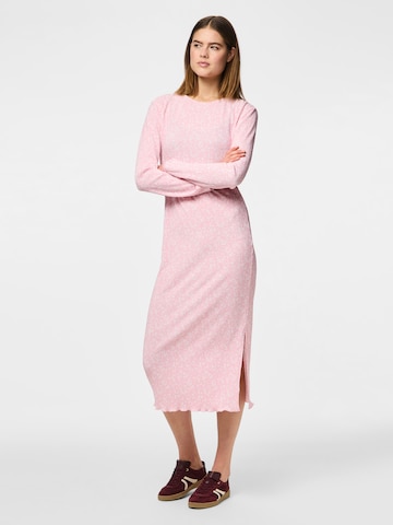 PIECES Dress 'PCFlora' in Pink