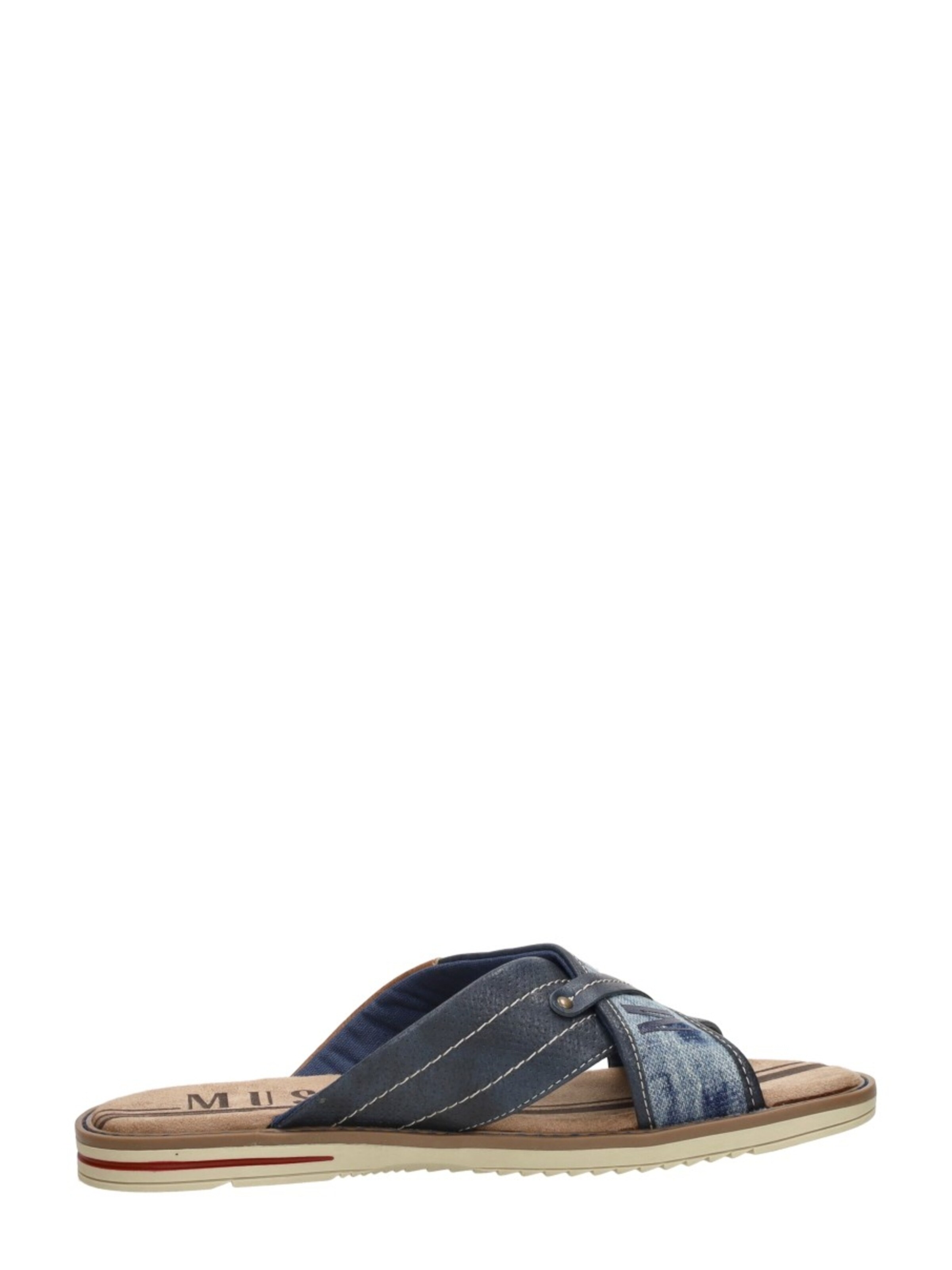 MUSTANG Slipper 'Open Teen' in Blue