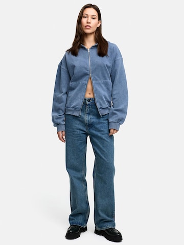 Daily Cotton Sweatjacke 'DCCUENCA'‌‌‌ in Blau