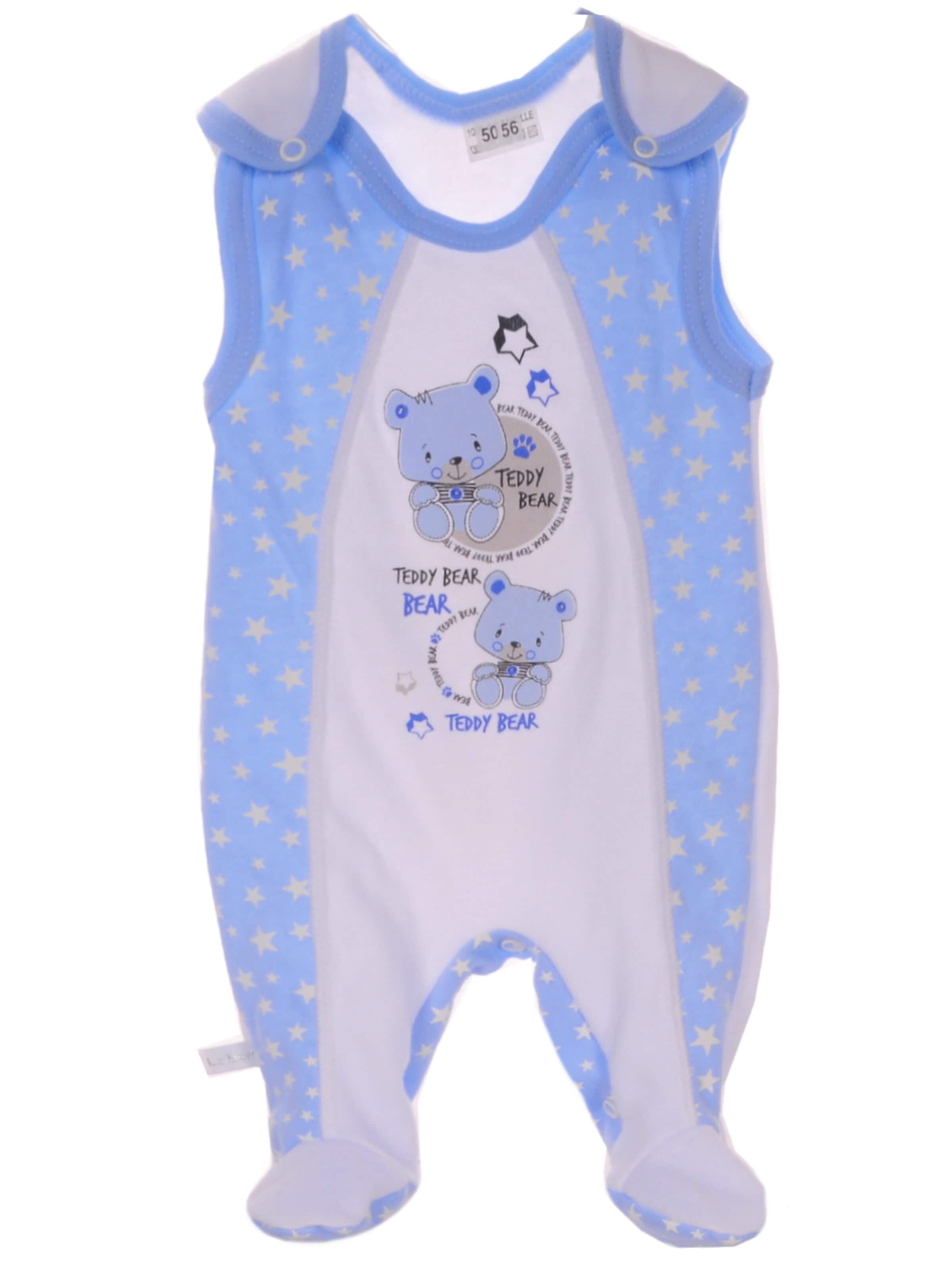 La Bortini Overall‌‌‌‌‌ in Blau: Vorderseite