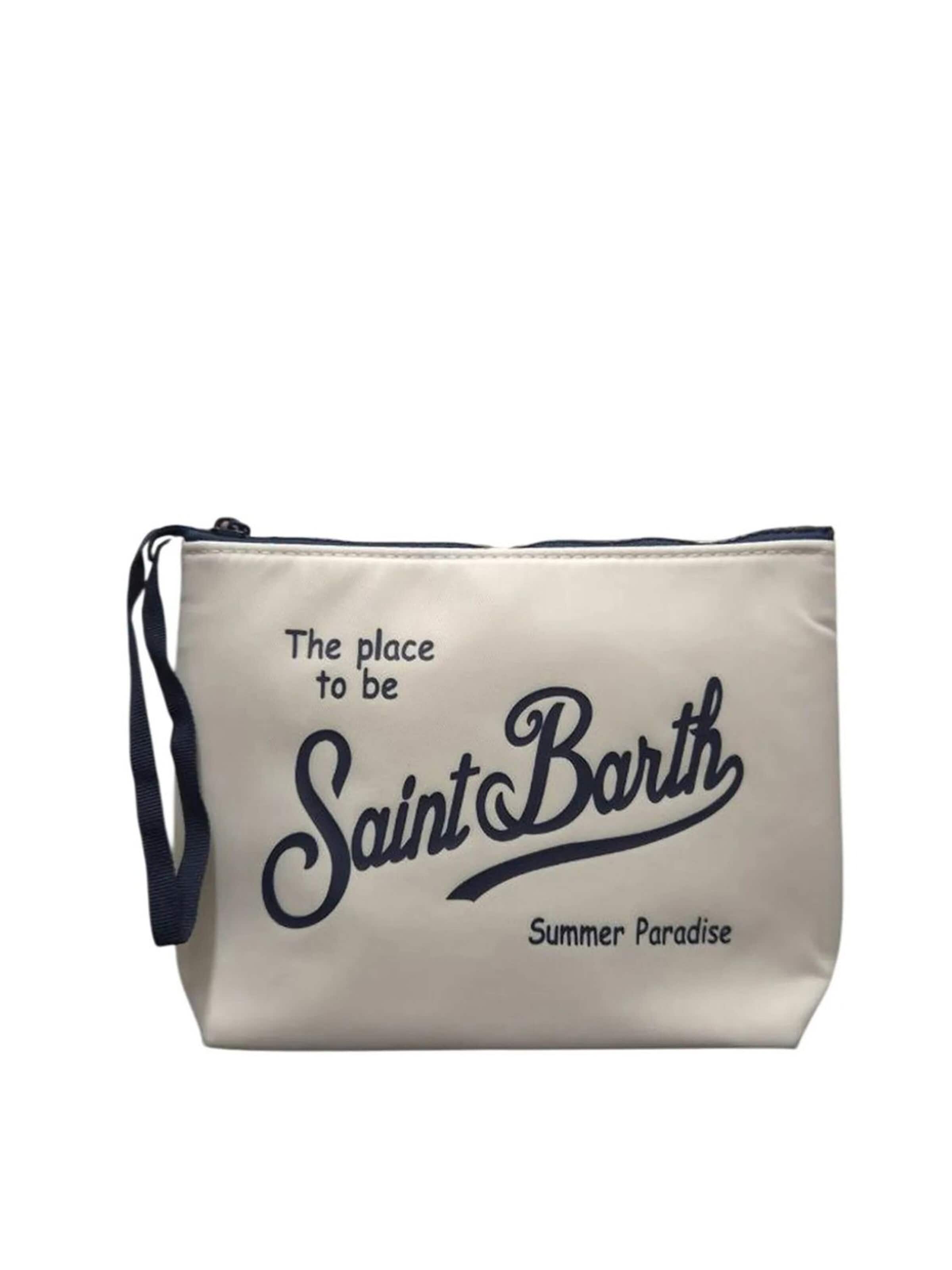 MC2 Saint Barth Cosmetic Bag in White: front