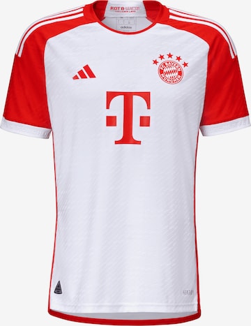 FC BAYERN MÜNCHEN Trikot 'FC Bayern München Home Authentic 2023/2024' in Weiß: predná strana