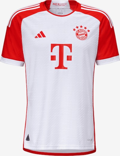 FC BAYERN MÜNCHEN Trikot 'FC Bayern München Home Authentic 2023/2024' in grau / rot / weiß, Produktansicht