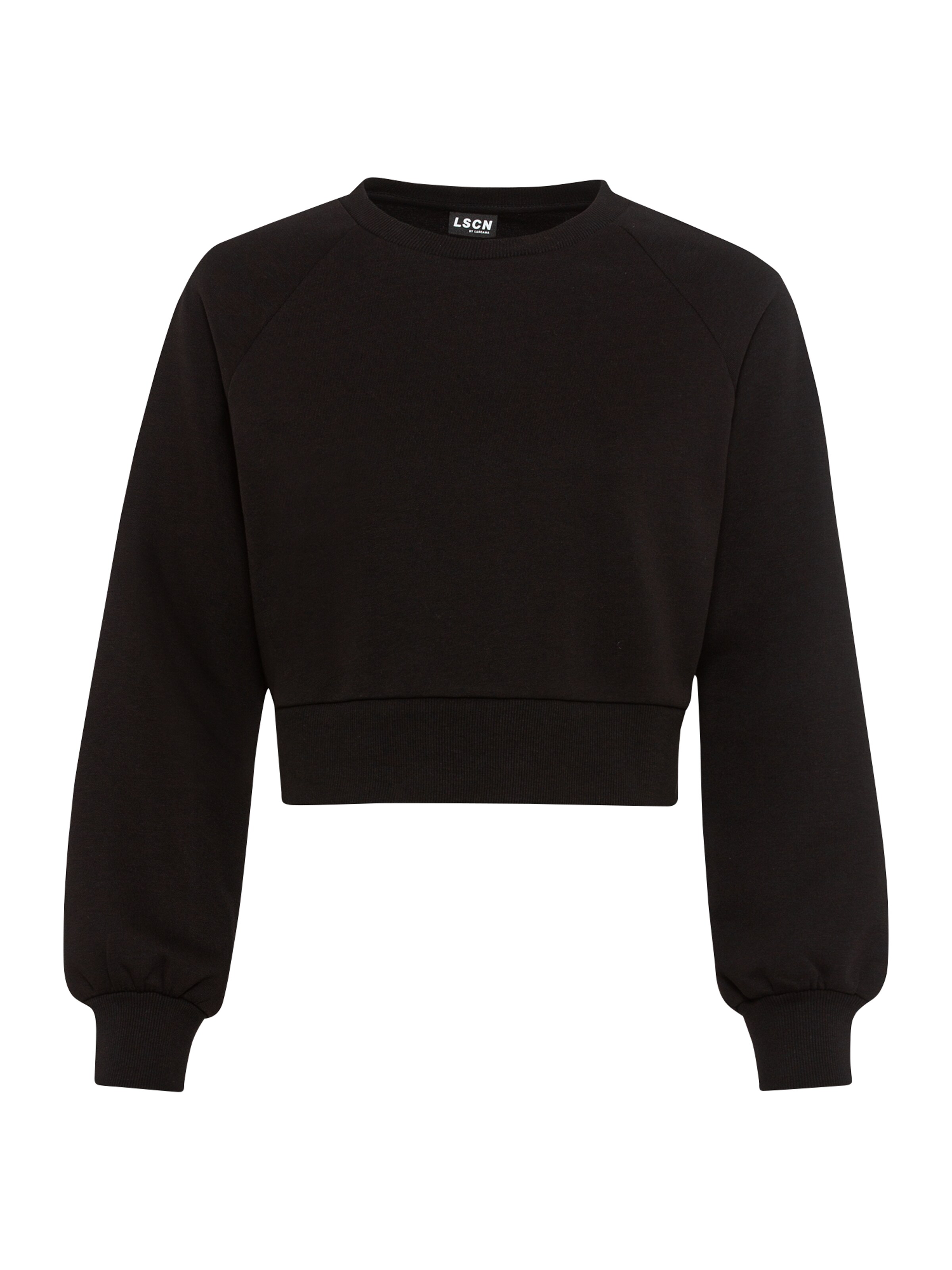 LSCN by LASCANA Sweatshirt in Schwarz: Vorderseite