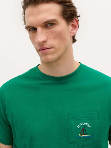 Tricou ' ' de la Scalpers pe verde