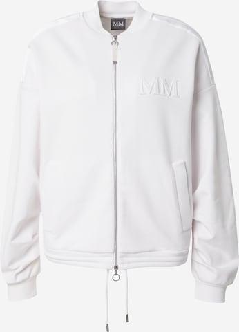 Max Mara Leisure Кофта на молнии 'DODO' в Белый: спереди