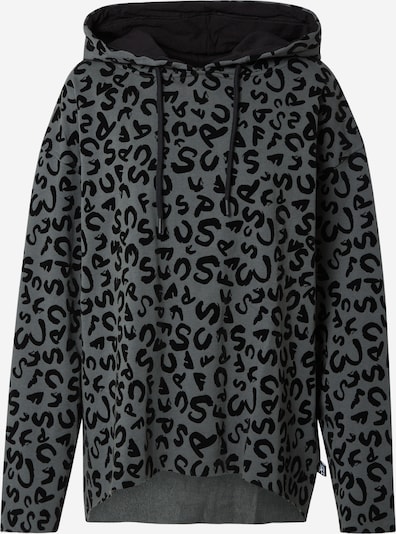 FC St. Pauli Sweatshirt 'Leo' in grau / schwarz, Produktansicht