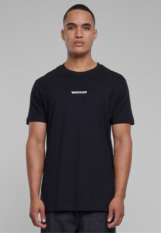 T-Shirt 'Whatever' Mister Tee en noir : devant