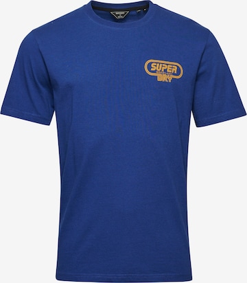 Superdry - Camiseta ' Game On 90s' en azul: frente
