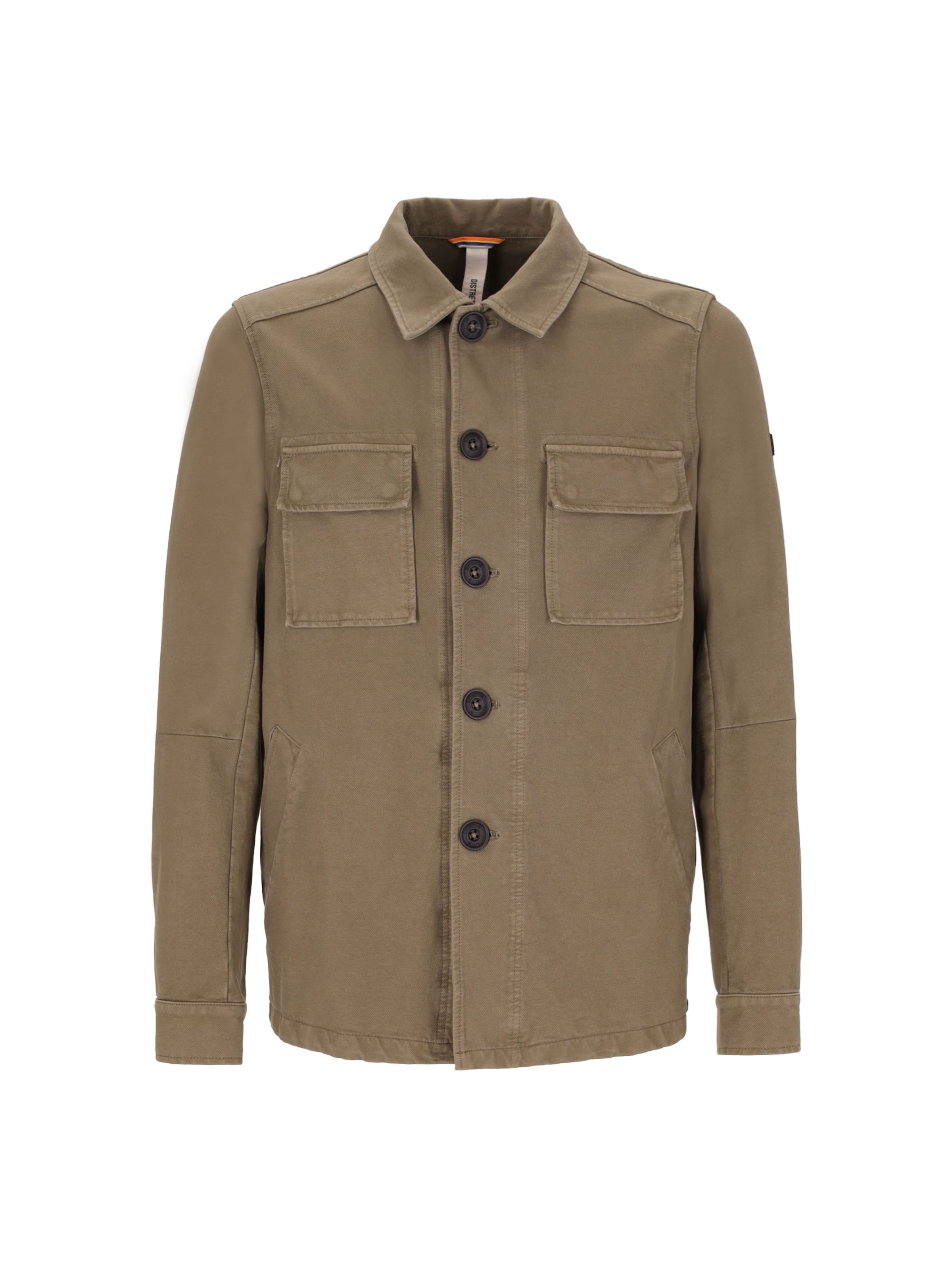 Distretto12 Jacke 'Portland' in Grün: Vorderseite