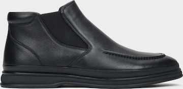Estro Chelsea Boots '552-4' in Schwarz: Vorderseite