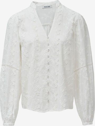 Salsa Jeans Blouse in White: front