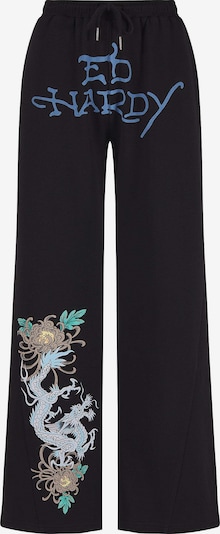 Ed Hardy Housut värissä koboltinsininen / keltainen / musta / valkoinen, Tuotenäkymä