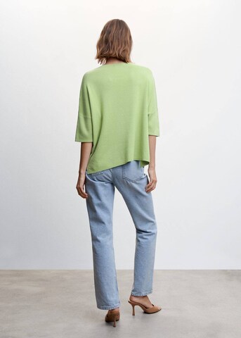 MANGO Sweater 'Guiro' in Green