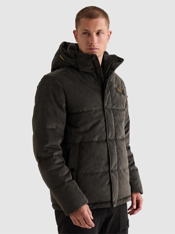 Giacca di mezza stagione 'Gobbler jacket' di PME Legend in nero: frontale