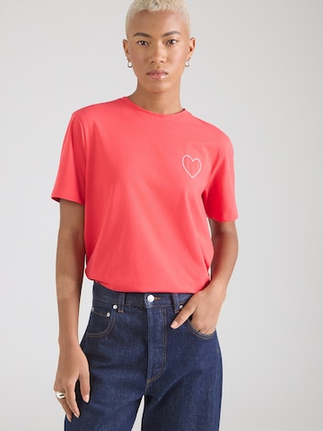 VILA Shirt 'VINORA' in Red: front