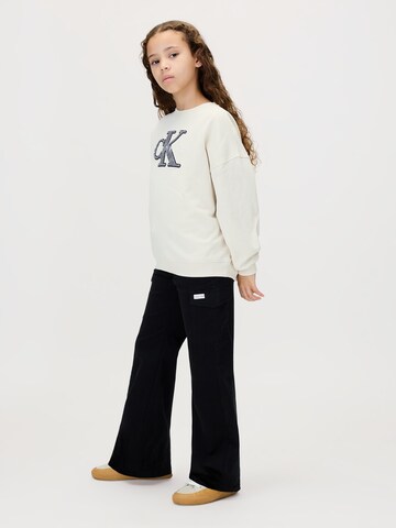 melns Calvin Klein Jeans Platas staras Bikses