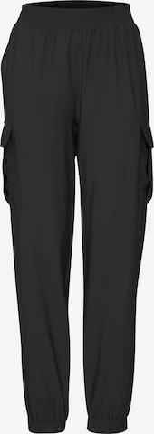 Fransa Tapered Cargo Pants 'krista Pa 1' in Black: front