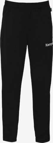 KEMPASlimfit Sportske hlače 'Motion' - crna boja: prednji dio