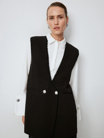 Gilet Touché Privé en noir