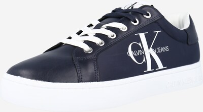 tengerészkék / fehér Calvin Klein Jeans Rövid szárú edzőcipők, Termék nézet